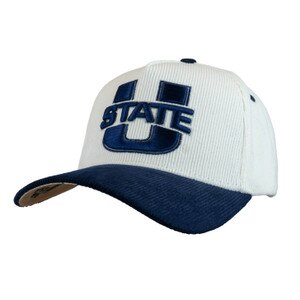 Woodn Grail U-State Embroidered Corduroy Snapback Cap